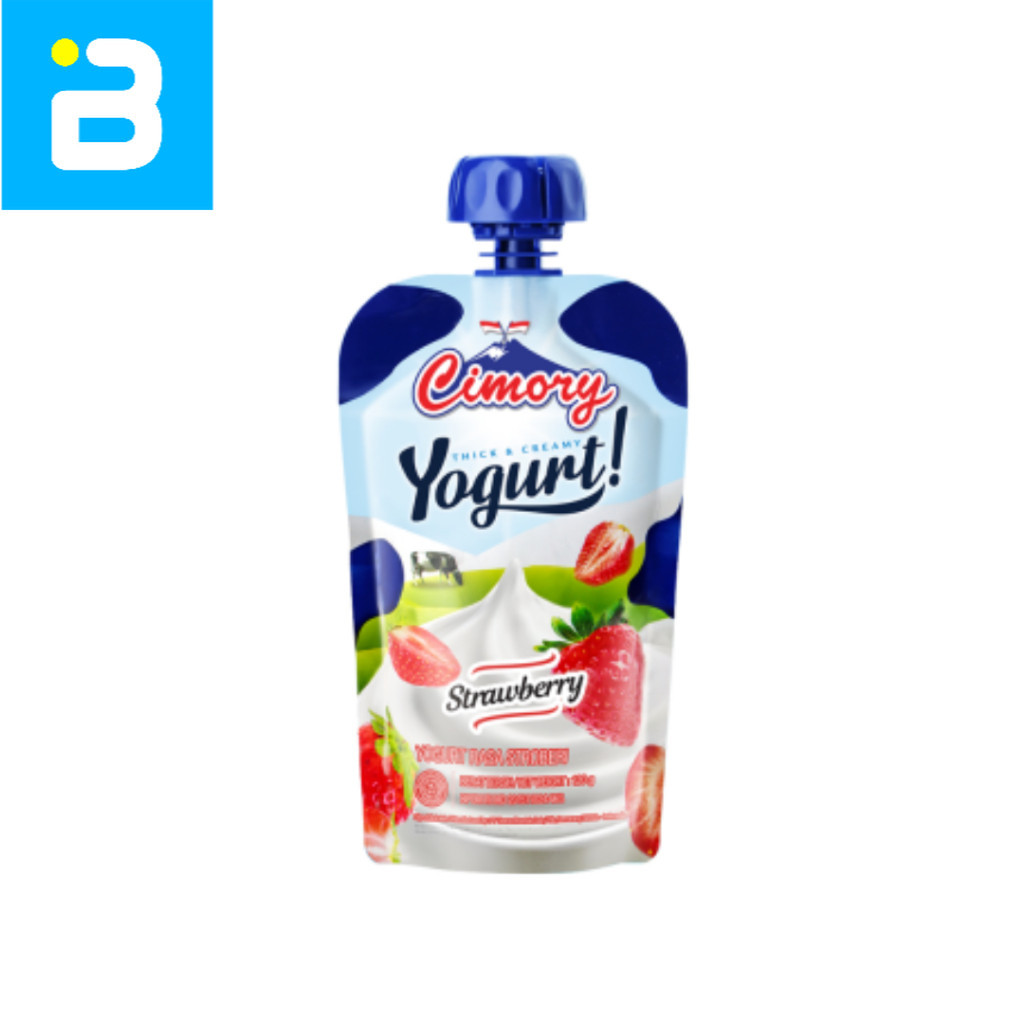 Cimory Squeeze Strawberry 120G