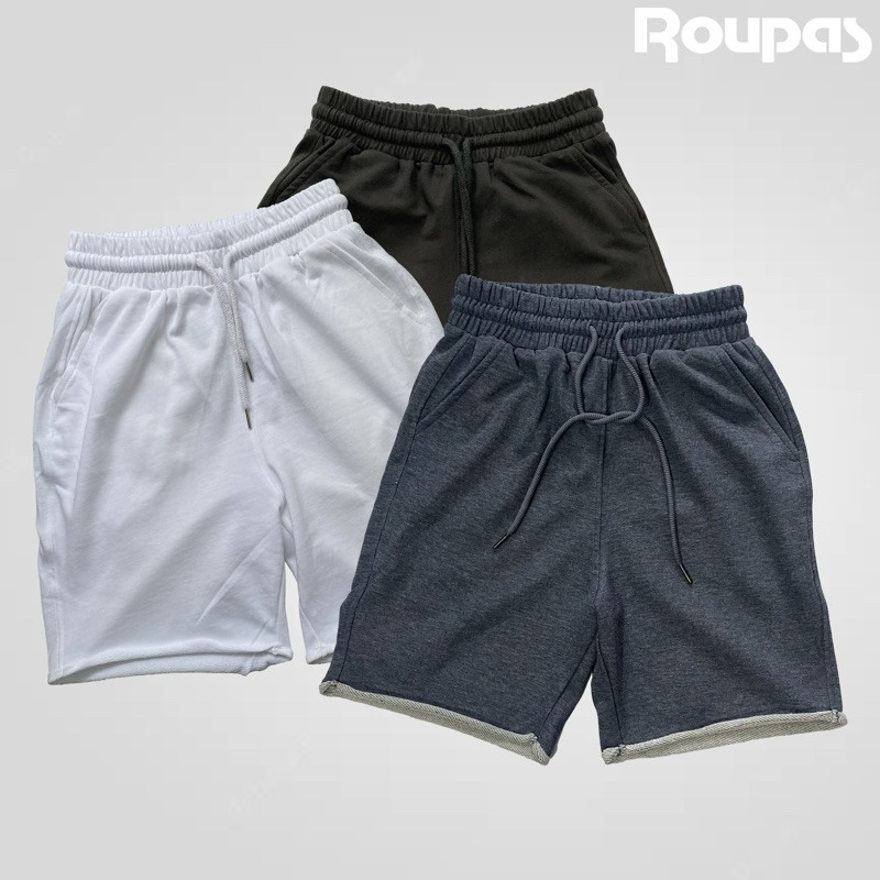 Rei Fashion -  Celana Pendek Pria / Boardshort Unfinished