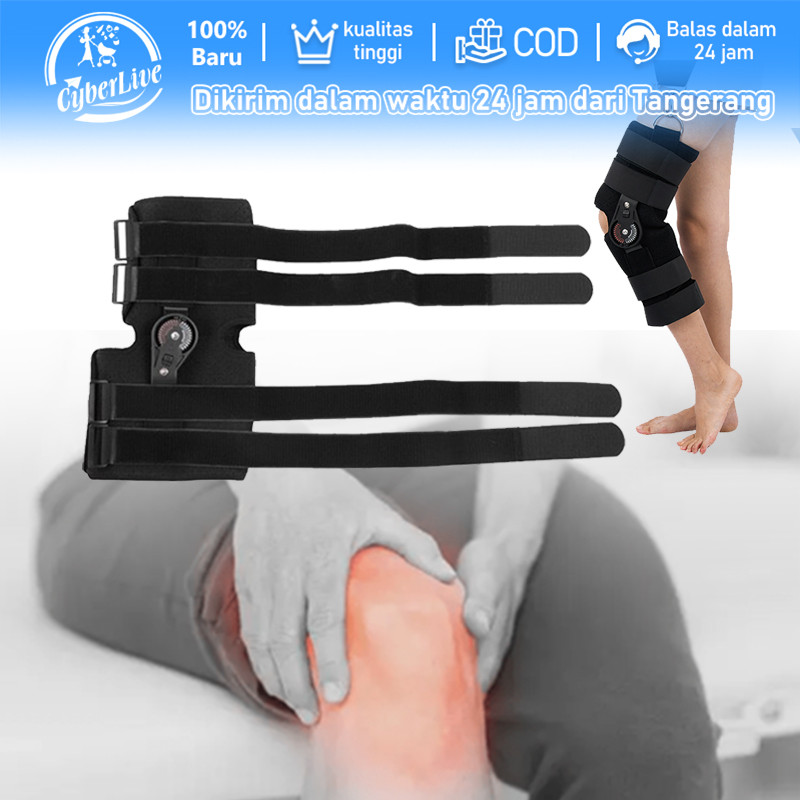 Knee Brace Oestheoarthrithis Deker OA Penyangga Lutut With Rom Knee Decker Lutut Soft Osteoarthritis