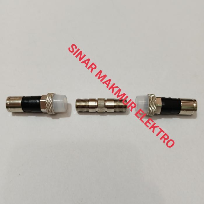 SOCKET PENYAMBUNG KABEL ANTENA TV / JACK SAMBUNGAN KAB ANTENA TV