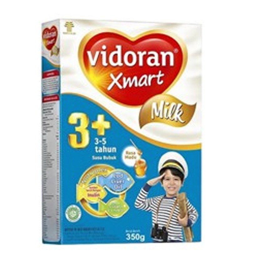Vidoran Susu Pertumbuhan Xmart 3+ Madu Nutriplex Box 350 Gram Pusat Grosir