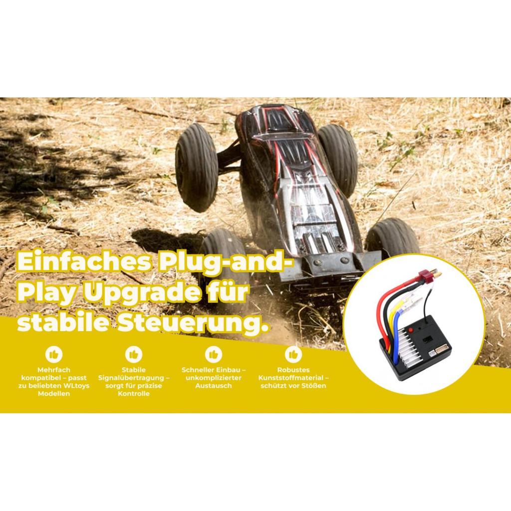 RC 1311 Receiver Board Circuit Board Assembly Main Board ESC Receiving Board for Wltoys 144001 12401