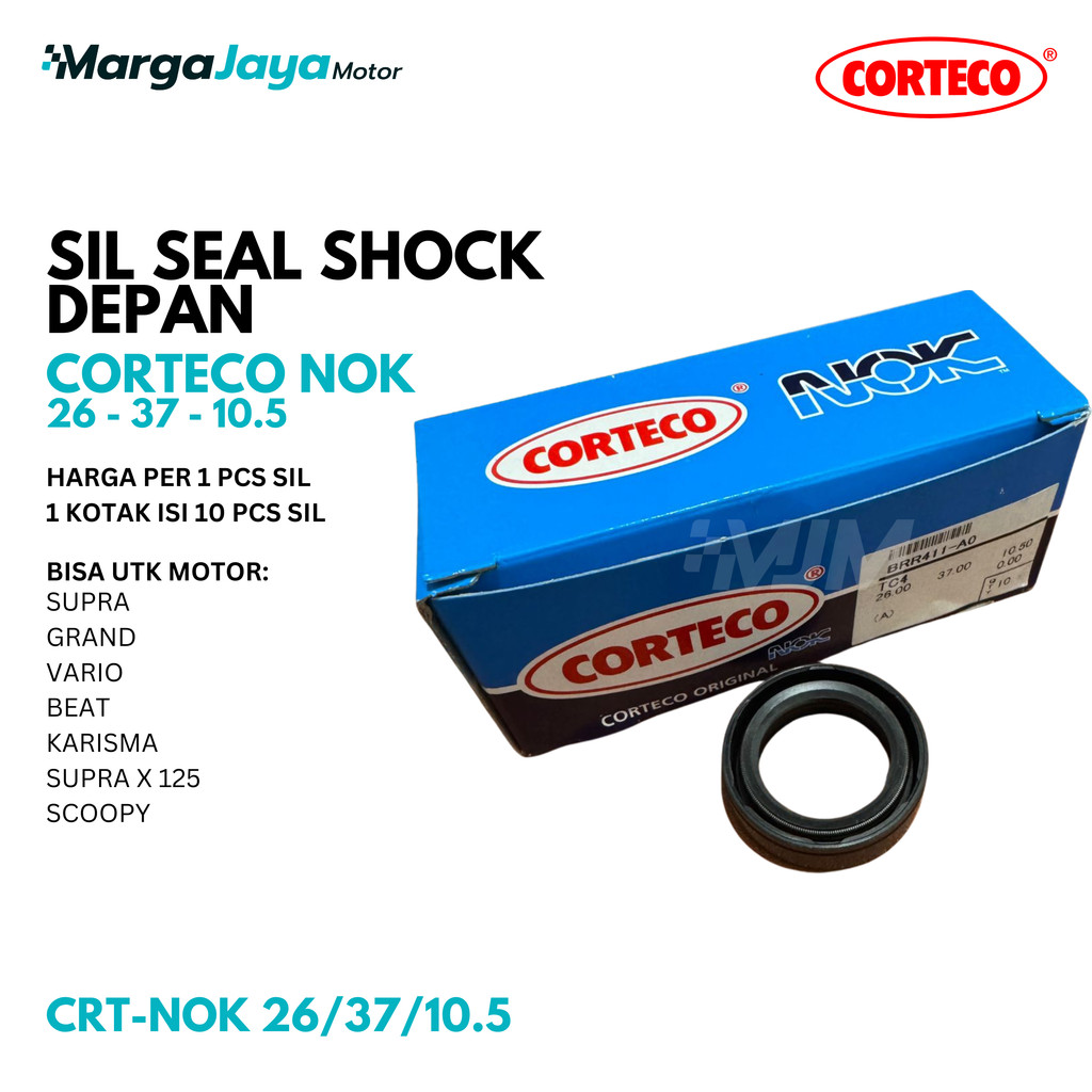 Sil Seal Shock CORTECO NOK Grand Supra Vario Beat 26 x 37 x 10.5
