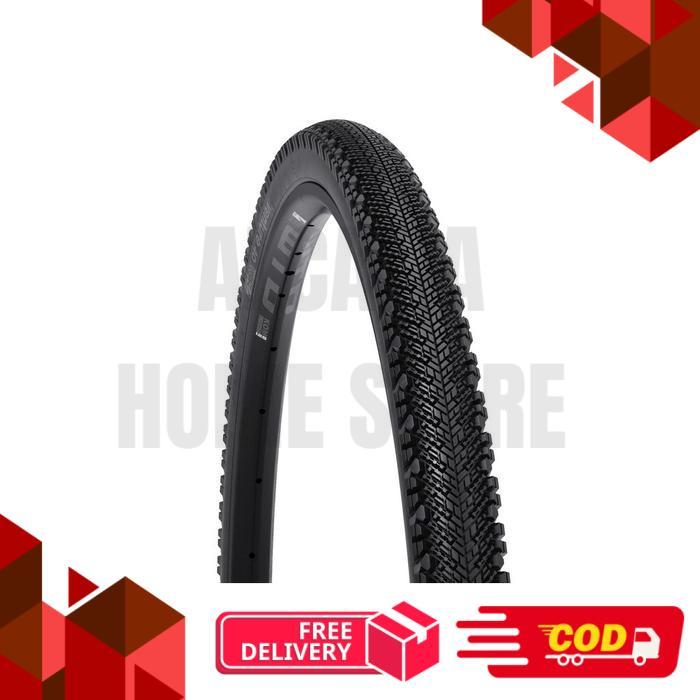 WTB Venture Ban Luar Sepeda Tire Kevlar 700 x 40C / 650Bx47 Black dan Tan Wall - 700 x 40C BLK