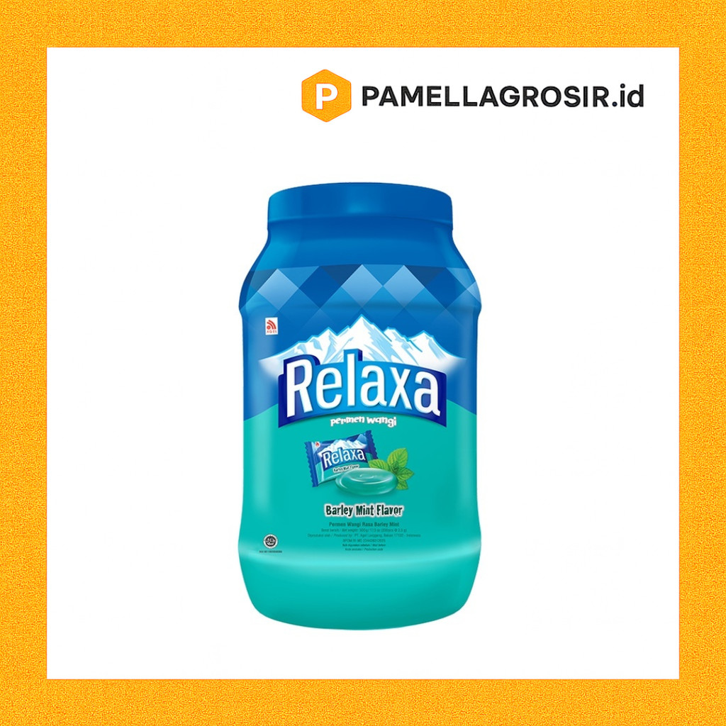 PERMEN RELAXA TOPLES ISI 200 BUTIR