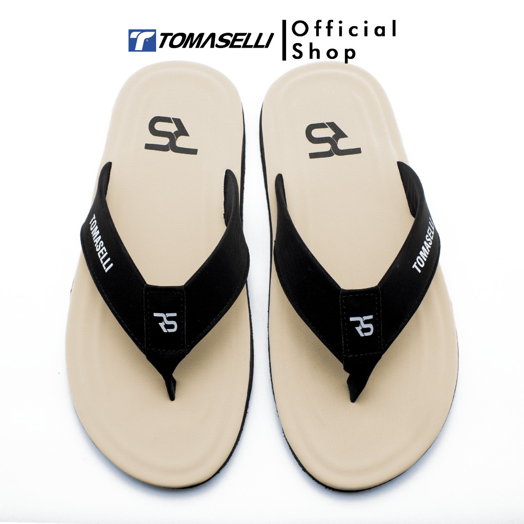 JAMIN MURAH Tomaselli - Sandal Cowok Distro Keren Original 100% Terbaru 2025 RS Vittoria Coffee latt