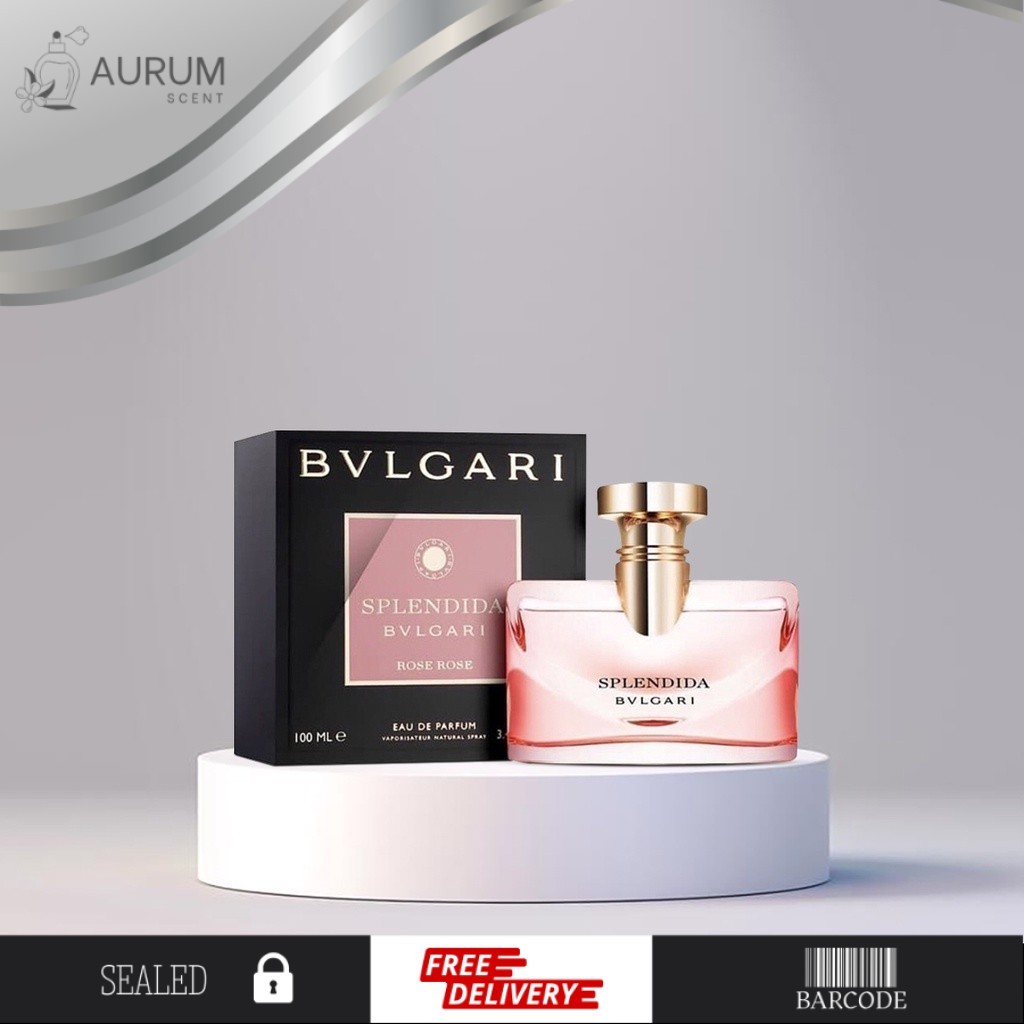 Bvlgari Splendida Rose Rose Full Box ( Sealed )