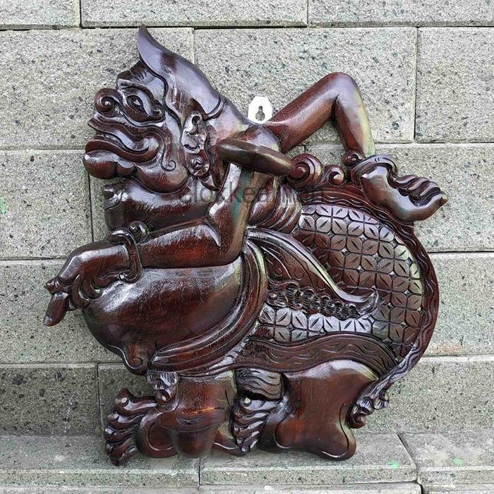 Blawong Keris Ukiran Motif Semar Mesem EKE4543