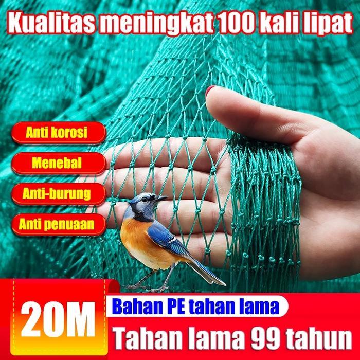 PROMO  Tali nilon terkuat Jaring Ayam Jaring Pagar Ayam Jaring Pagar Tanaman Lebar 2,5 meter x panja