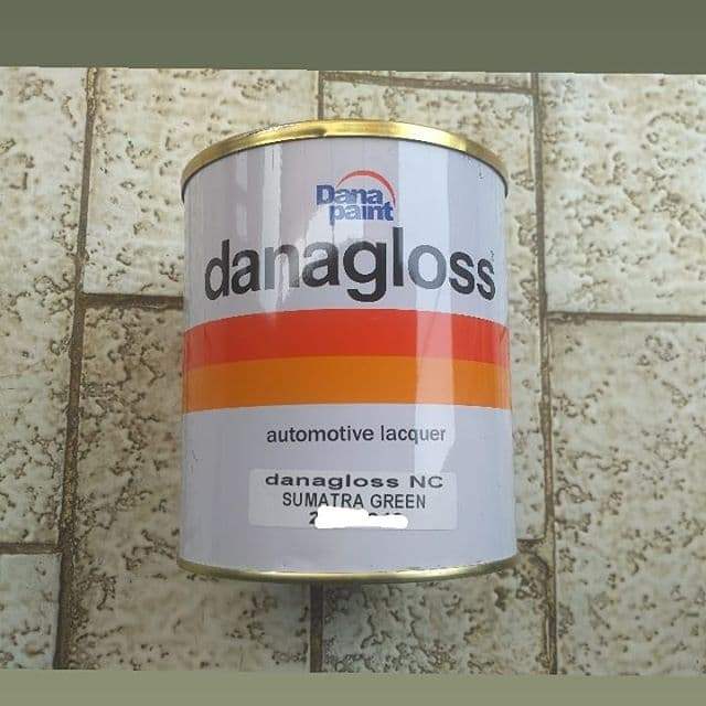 Cat Vespa Warna Green sumatra Original Danagloss Baru Segel