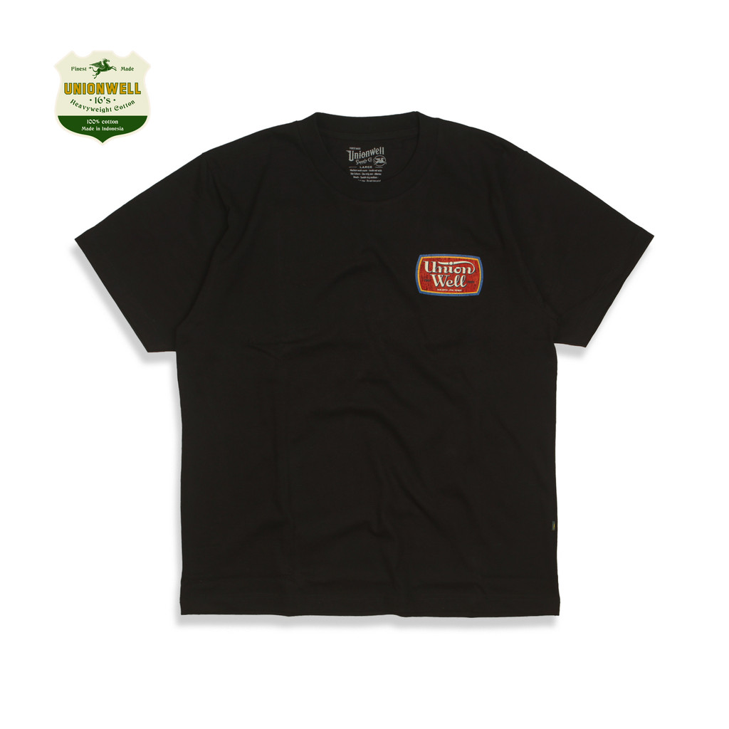 Unionwell T-shirt Winston Black