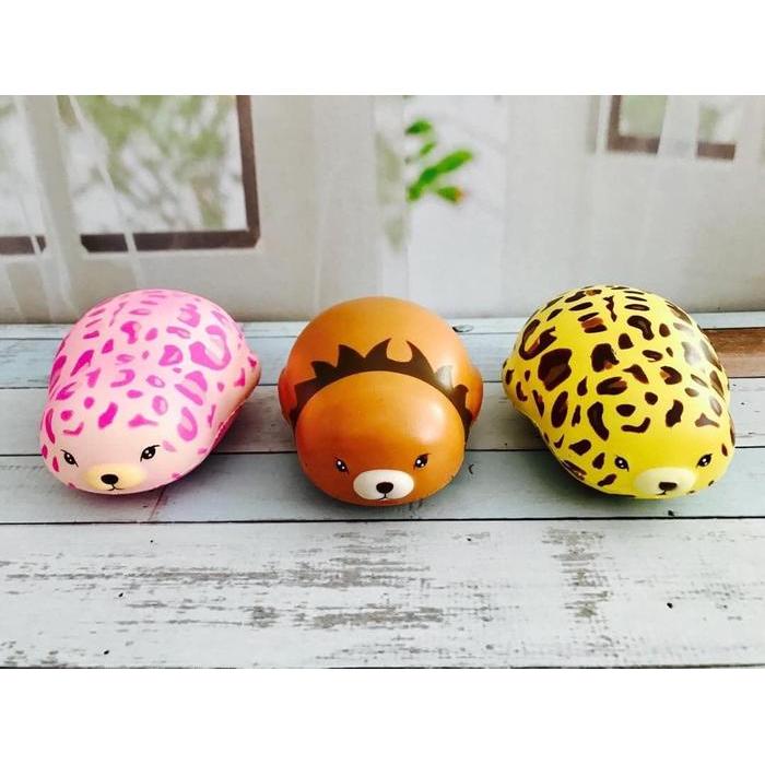 PUNIMARU MOCHI SEAL / lion leopard pink rare ibloom grosir cute murah