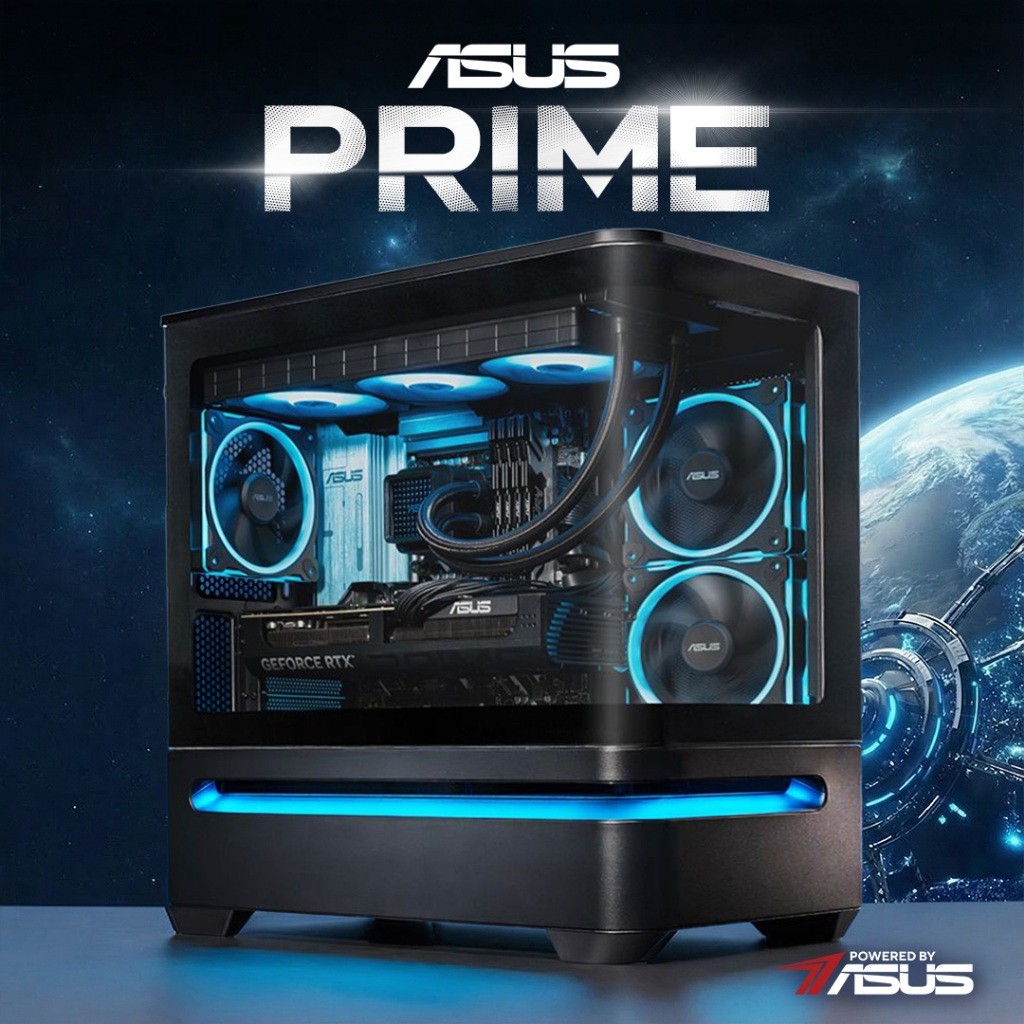 ASUS PRIME PC I5 12400F RTX 5060 8G/ 8GB 512GB PREMIUM GAMING DESKTOP