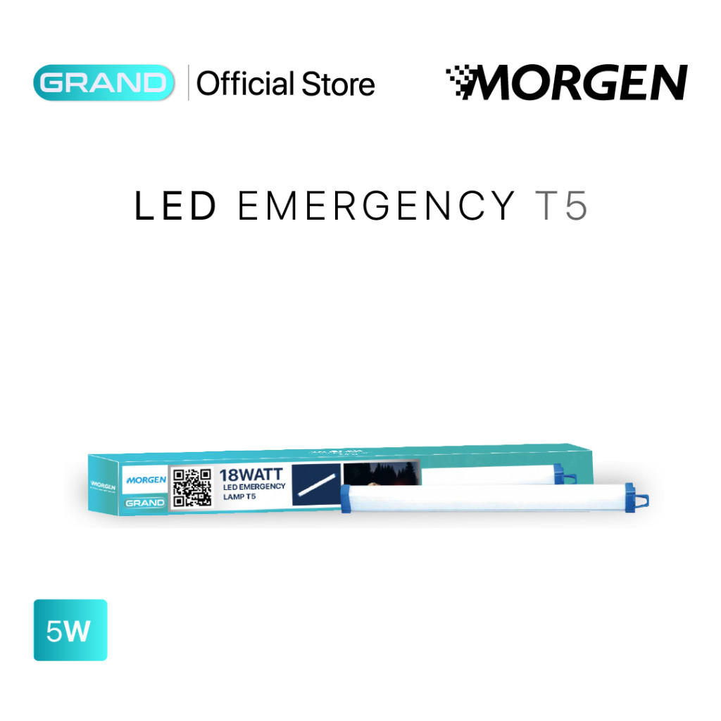 LAMPU T5 EMEGENCY LED 5WATT MORGEN GRAND SERIES  / Lampu Emergency / Lampu T5 / Tube Light / Lampu T