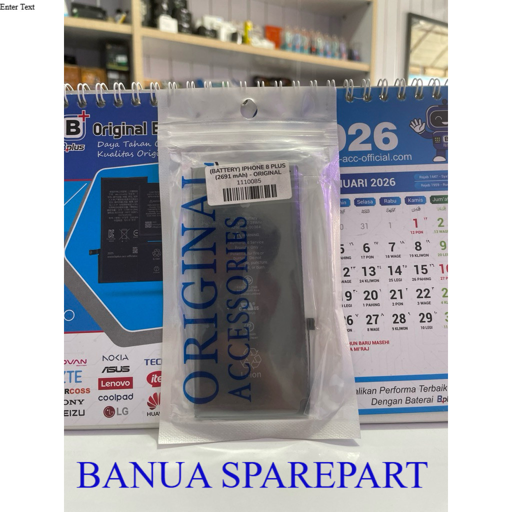 Battery Iphone 8 Plus Original