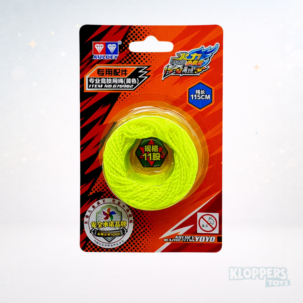Tali Yoyo Auldey Hijau Neon - String Yoyo Auldey