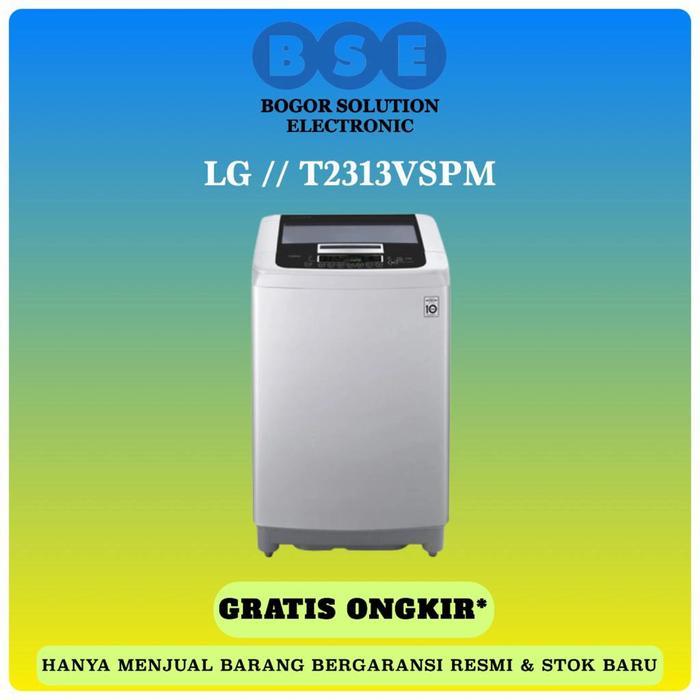 LG MESIN CUCI TOP LOADING 13KG| T2313VSPM | T-2313VSPM | LG 13 KG