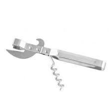 1PC [PBK-BTL01] PASTI ORI 100% 3 IN 1 Pembuka Tutup Botol 555 BAHAN STAINLESS + Bukaan Kaleng Manual