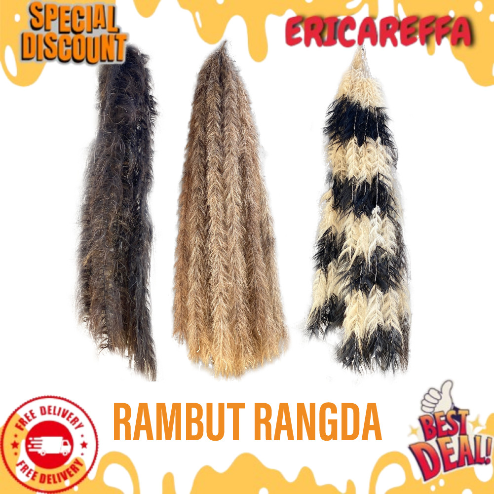 Rambut Rangda - Bok Rangda - Rambut Rangda Bali - Rangda Bali - Bulu Rangda - Bulu BEST SELLER 2026 