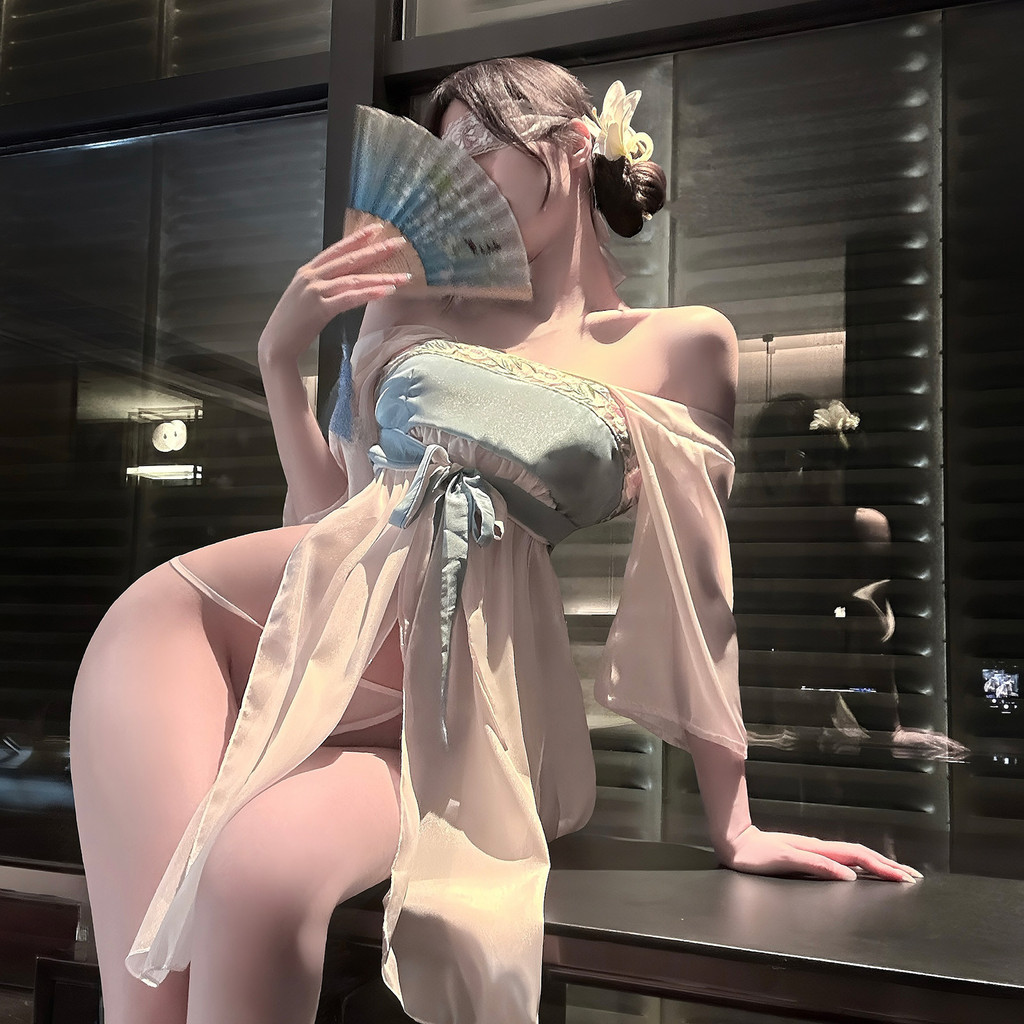 Setelan Hanfu Lingerie Mewah Manis Wanita Dewasa Model Baru