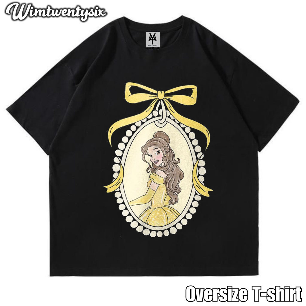 KAOS OVERSIZE | VINTAGE | T-SHIRT OVERSIZE | KAOS DISNEY PRINCESS BELLE #2