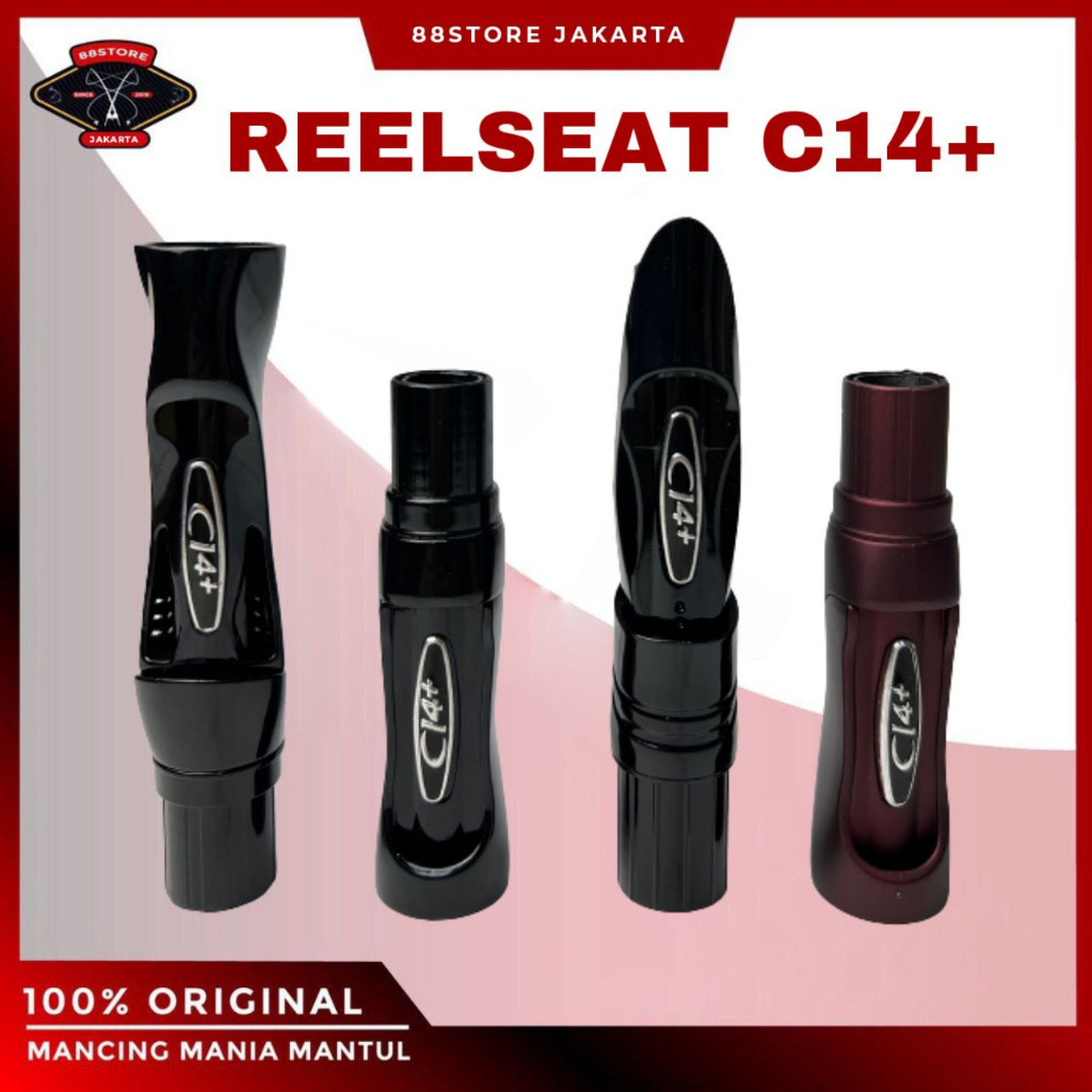 BISA (COD) 88storejakarta Liebe Reelseat joran CI4/C14+ size 16 custom shimano scorpion