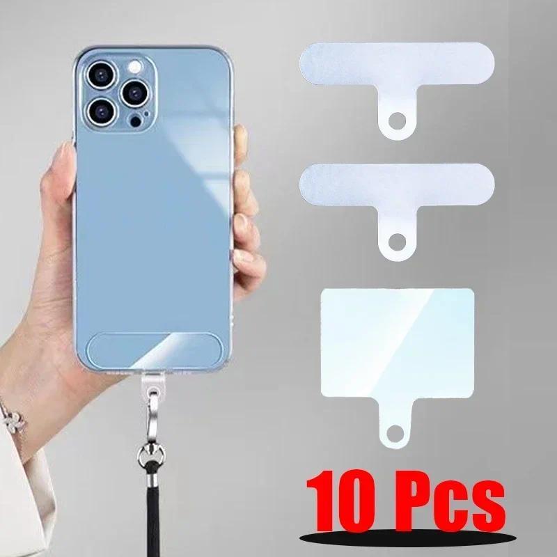 Mobile Phone Transparent Clip Clear Lanyard Pat Without Lanyard Hole Anti-lost Fixed Card Shell Conn