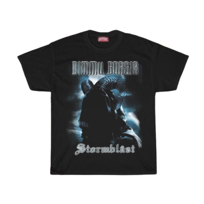 (COD) KAOS / T SHIRT / DIMMU BORGIR / KAOS BAND DIMMU BORGIR STORMBLAST