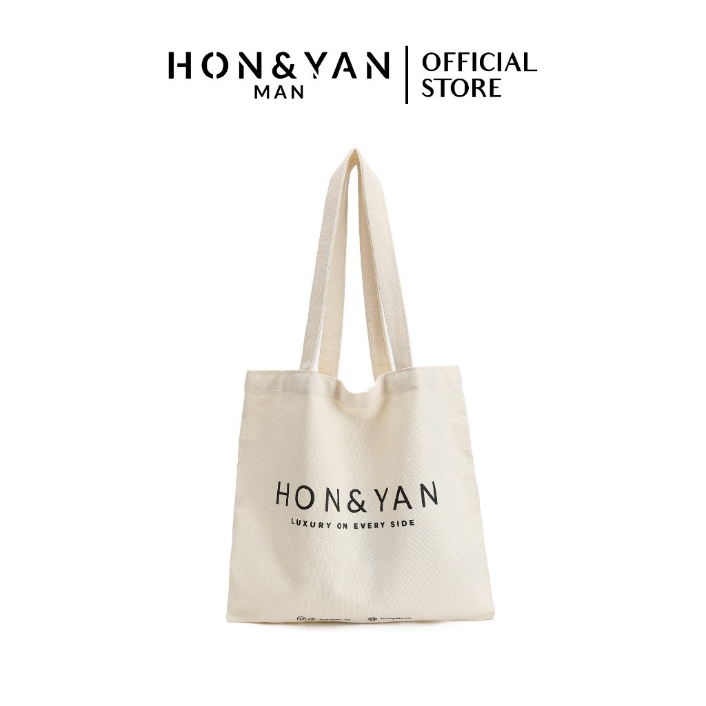 HONYAN Tas Canvas Wanita ToteBag Branded Import --Tas Honyan