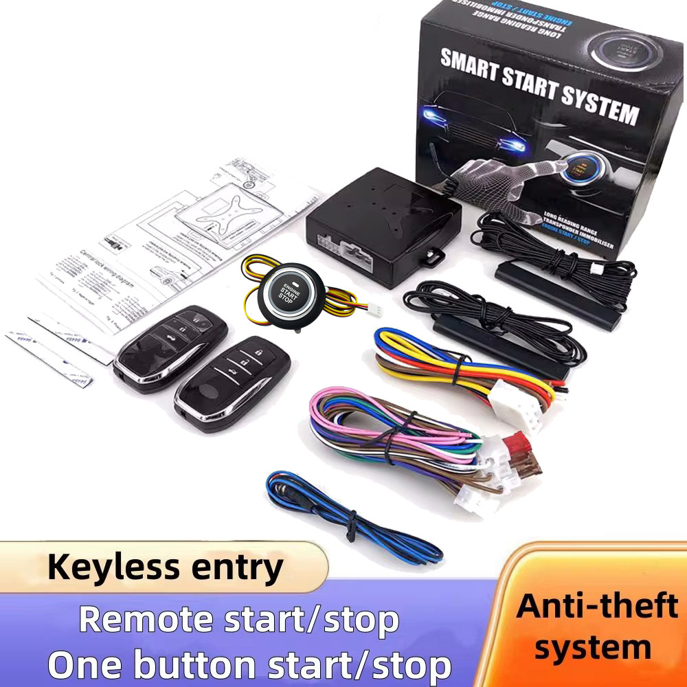 Car Alarm keyless entry start Systems Remote Central Door Lock Keyless System Auto Car SUV Anti-thef