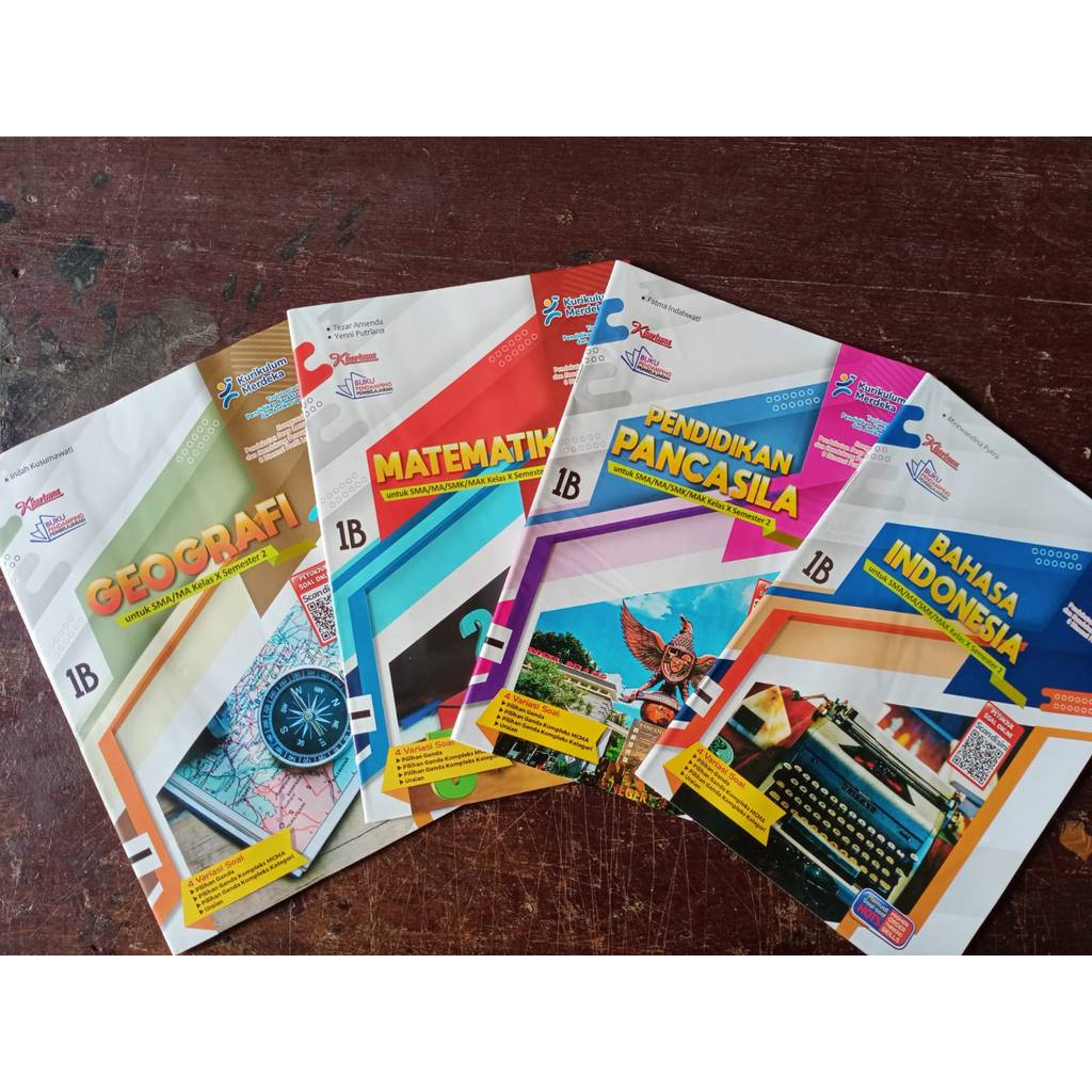 Buku LKS KHARISMA PUTRA NUGRAHA SMA/MA Kelas 10 Merdeka Semester 2 Genap 2025 2026