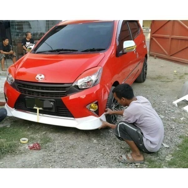 bodikit BODYKIT AGYA TRD 2013 2014 2015 2016 BODY KIT TOYOTA AGYA TRD