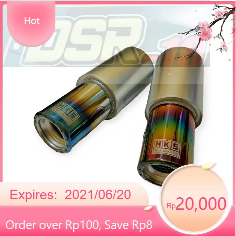 KNALPOT MOBIL RACING HKS FULL NGEBAS