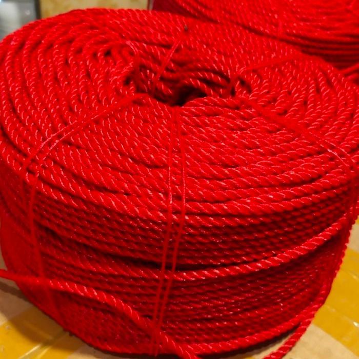 Tali Tambang Plastik 8mm Per Roll - Tambang plastik 8 mm PerRoll - Putih