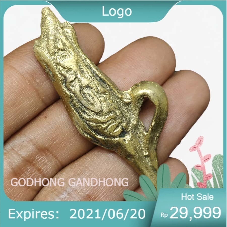 Pusaka Ji matan Kembang Kantil Bunga Cempaka Kuningan Antik LSP1