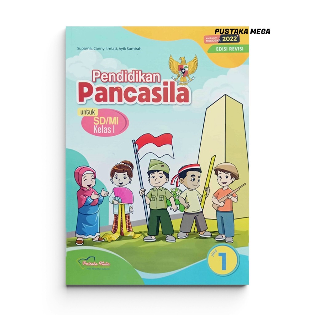 Paket Buku Kelas 1 SD/MI Kurikulum Merdeka - Penerbit Pustaka Mulia