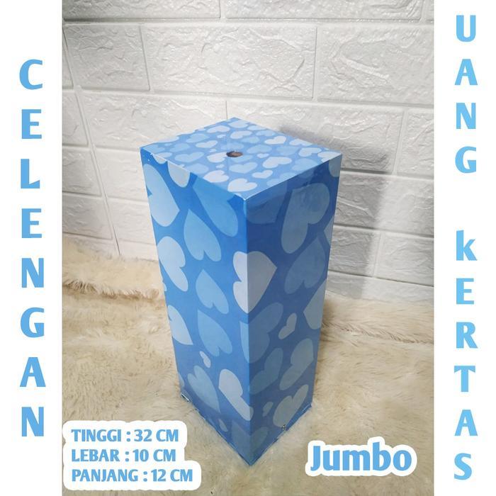 CELENGAN JUMBO TERLARIS CELENGAN UNTUK UANG KERTAS