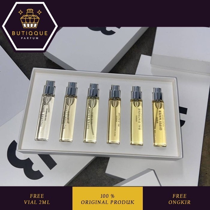 Parfum BYREDO La Selection Set Parfum 6 x 12ml  Box Segel + Batchcode