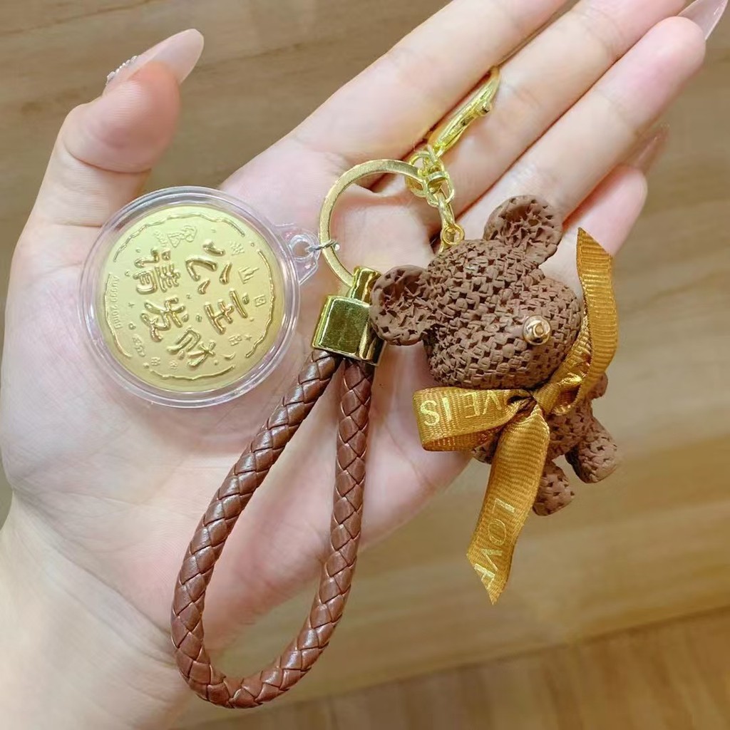 Liontin tas liontin emas murni 999 emas 520