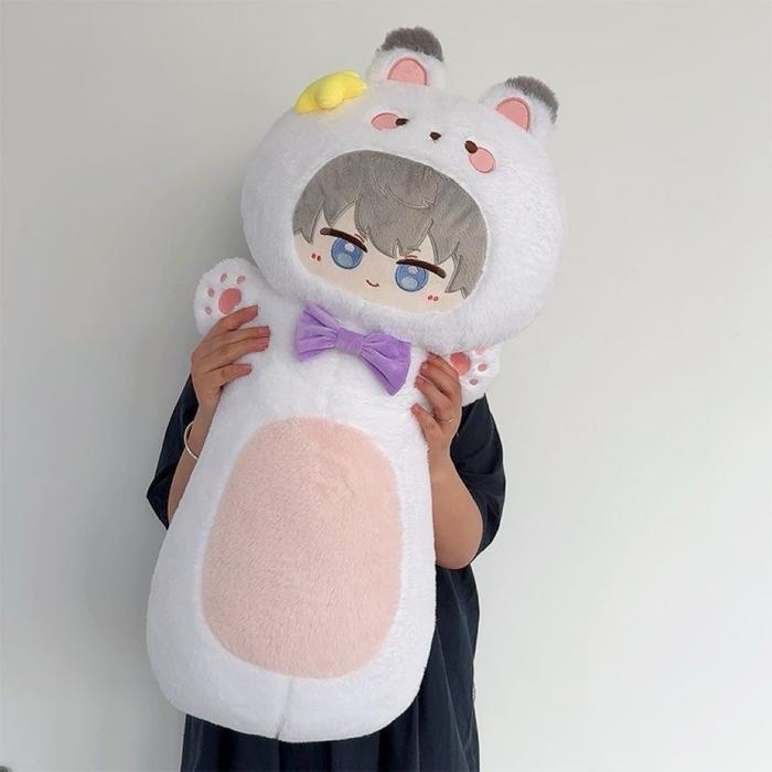 Boneka Fluffy Plushie Doll Bentuk Guling Besar 80 CM  Love And Deep Space Sylus Caleb Rafayel Xavier