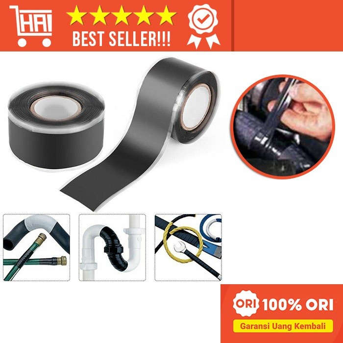 Seal Tape Anti Air Super Kuat Solusi Isolasi Pipa Bocor - Leak Seal Tape Tahan Air