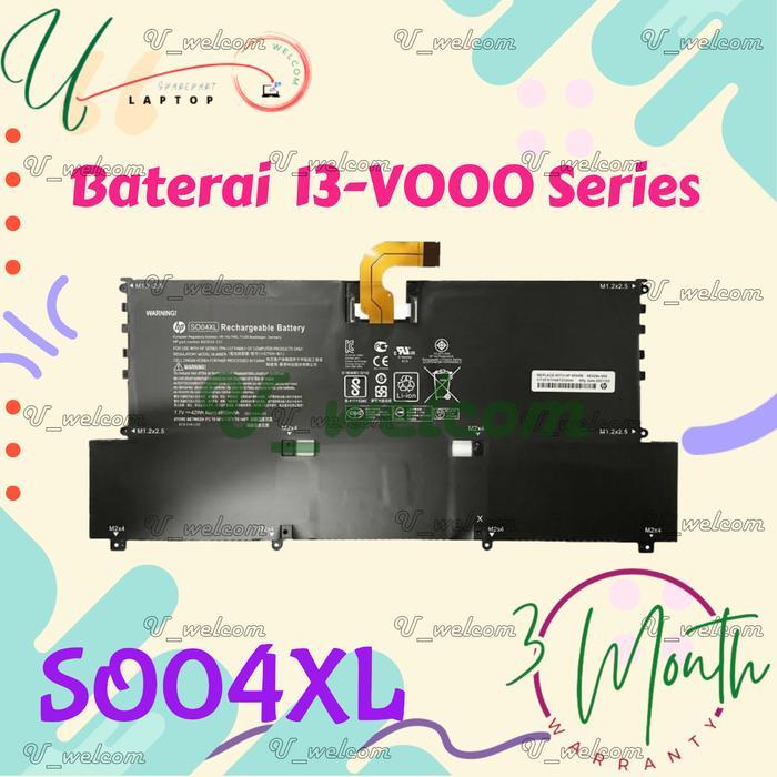 Baterai Spectre Pro 13 G1 13-V000 843534-1C1 HSTNN-IB7J SO04 SO04XL