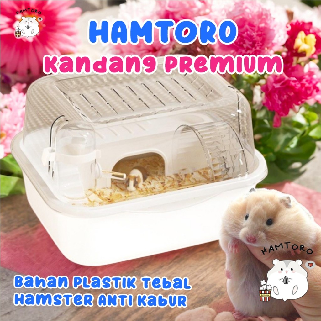 TergacorHamtoro / Kandang Hamster Besar / Rumah Hamster / Kincir Hamster / Kandang HamsterTerbaik