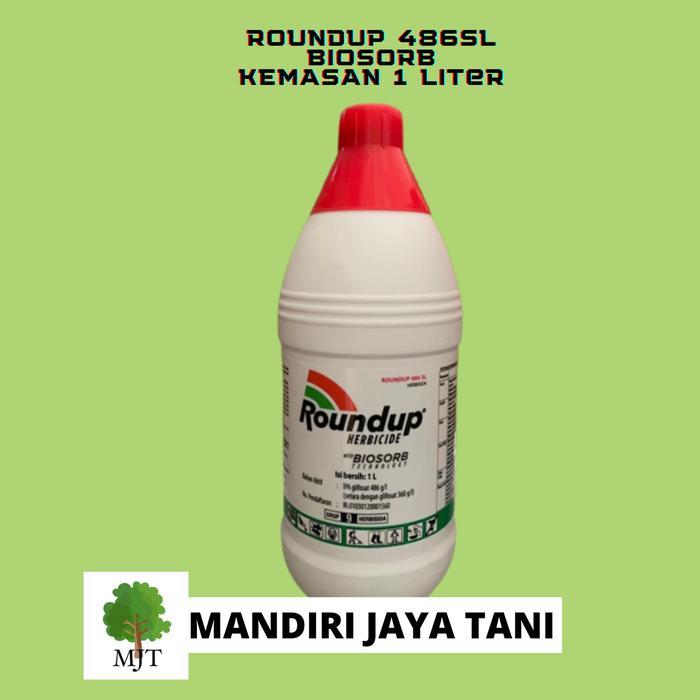 Plaingoods5 Herbisida Roundup 486SL kemasan 1liter TERLARIS