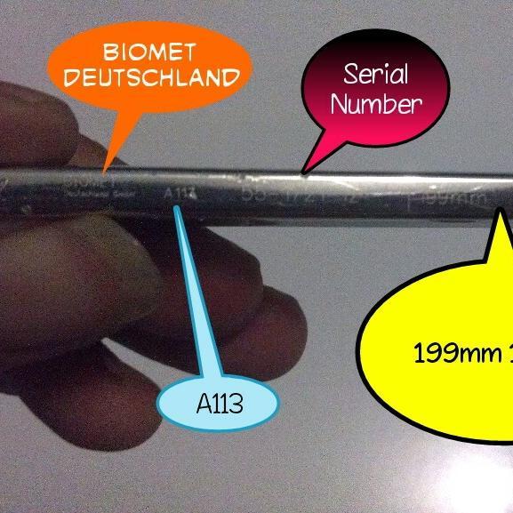 PEN TULANG PLATINA BIOMET