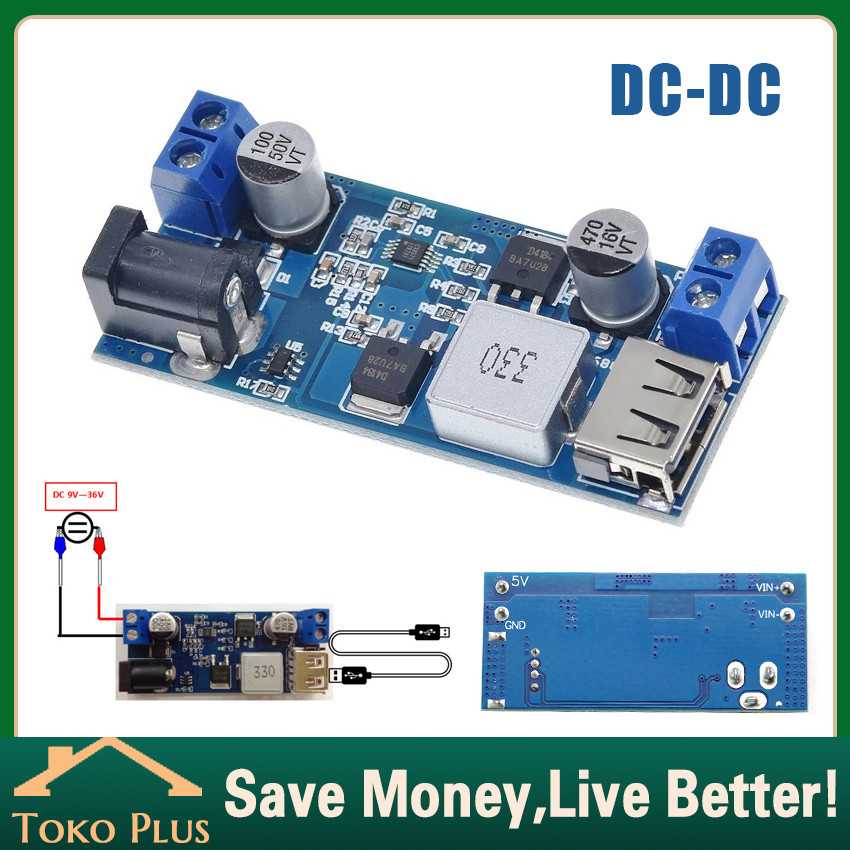 Super Stepdown Buck Converter Module Step down 24v/12v to 5V DC 5A