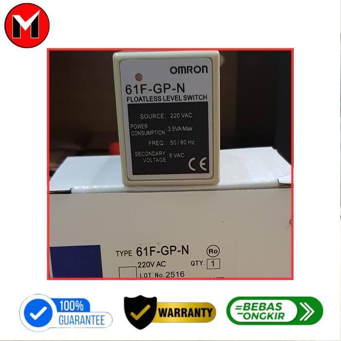 OMRON 61F-GP-N 220V 61F GP N / 61F-GP FLOATLESS LEVEL SWITCH