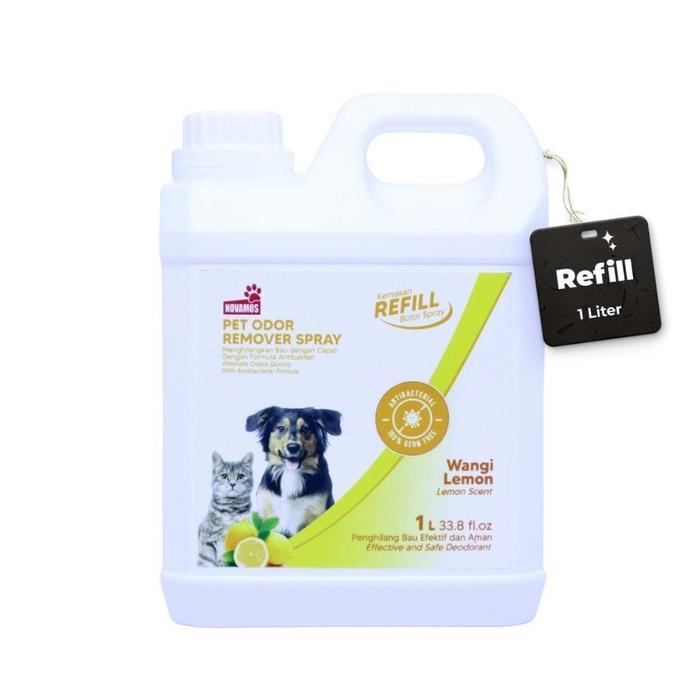 NOVAMOS LEBIH HEMAT Refill Odor Remover 1L - LEMON