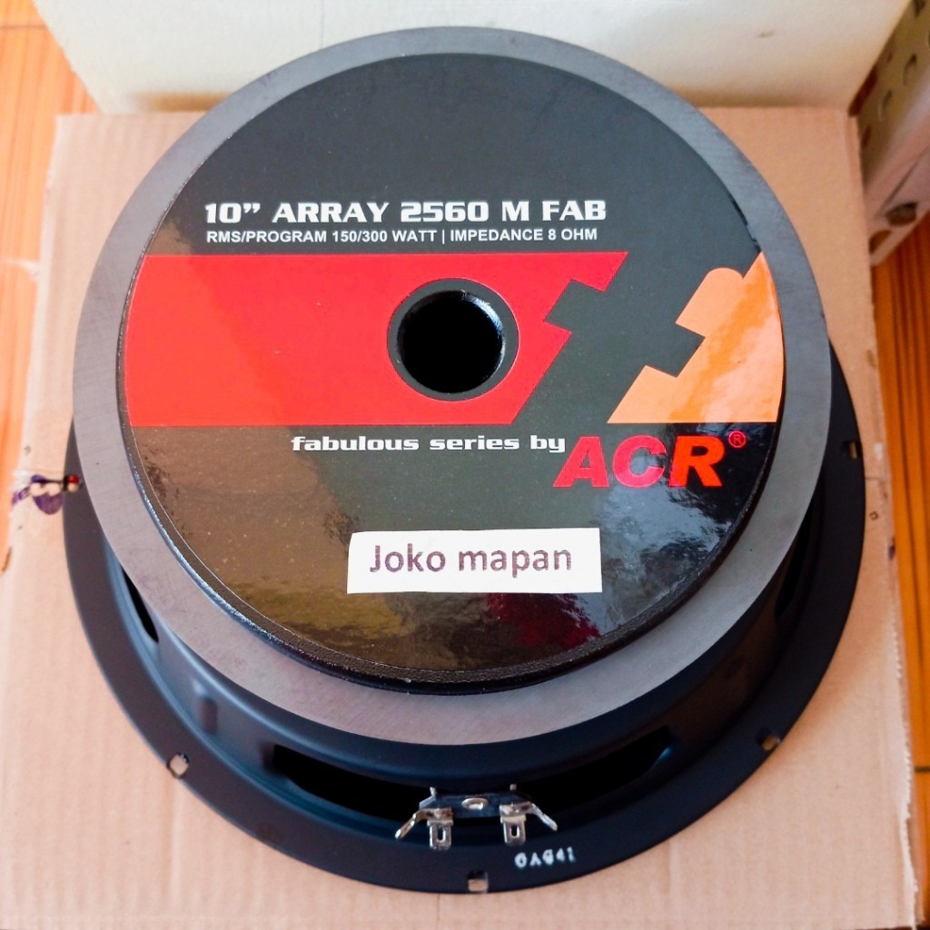 Speaker ACR fabulous ACR 10 INCH Array 2560m SUARA MID BERSIH IDEAL  UNTUK VOCAL