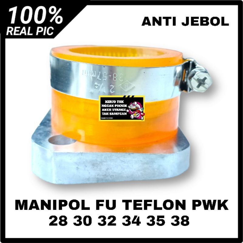 MANIPOL MANIFOLD INTAKE TEFLON SUZUKI SATRIA FU PWK 28 30 32 34 35 36 38 high quality medan cod